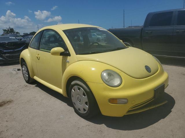 3VWBT21C81M407659 - 2001 VOLKSWAGEN NEW BEETLE GL YELLOW photo 4