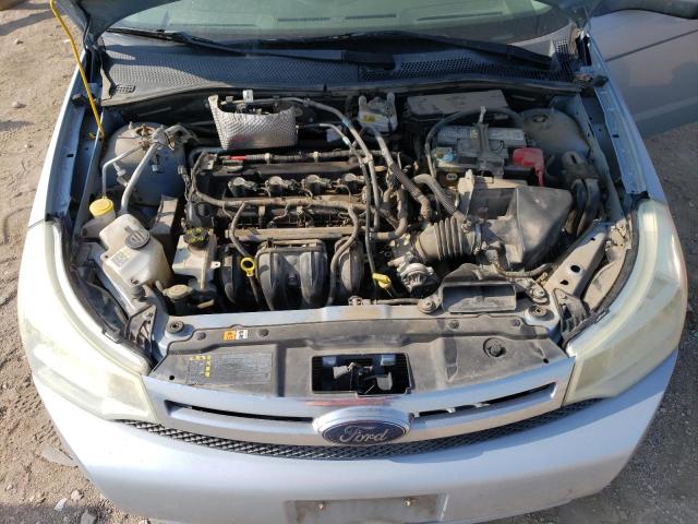 1FAHP34N99W207332 - 2009 FORD FOCUS S SILVER photo 11