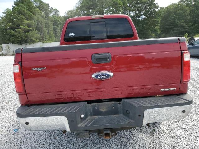 1FT7W2B65FEA95242 - 2015 FORD F250 SUPER DUTY RED photo 6