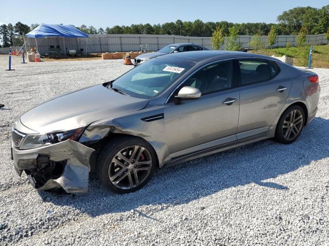 5XXGR4A6XDG217431 - 2013 KIA OPTIMA SX GRAY photo 1