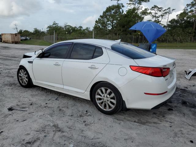 5XXGN4A7XFG393757 - 2015 KIA OPTIMA EX WHITE photo 2