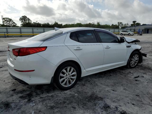 5XXGN4A7XFG393757 - 2015 KIA OPTIMA EX WHITE photo 3