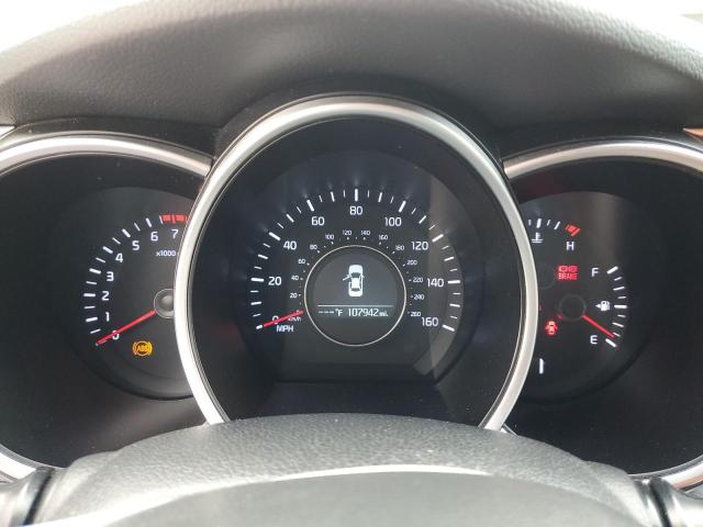 5XXGN4A7XFG393757 - 2015 KIA OPTIMA EX WHITE photo 9