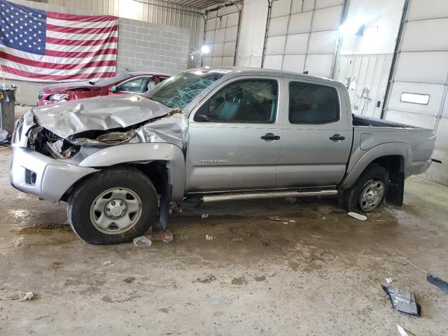 5TFJU4GN8FX074476 - 2015 TOYOTA TACOMA DOUBLE CAB PRERUNNER GRAY photo 1