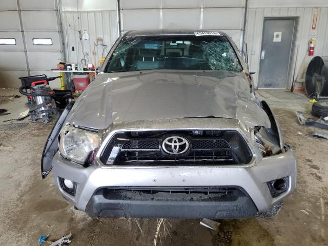 5TFJU4GN8FX074476 - 2015 TOYOTA TACOMA DOUBLE CAB PRERUNNER GRAY photo 5