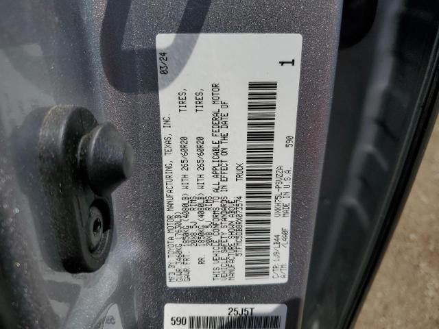 5TFMC5DB8RX073574 - 2024 TOYOTA TUNDRA CREWMAX PLATINUM SILVER photo 13