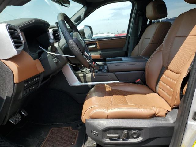 5TFMC5DB8RX073574 - 2024 TOYOTA TUNDRA CREWMAX PLATINUM SILVER photo 7