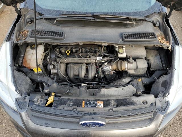 1FMCU0F72FUB90323 - 2015 FORD ESCAPE S GRAY photo 12