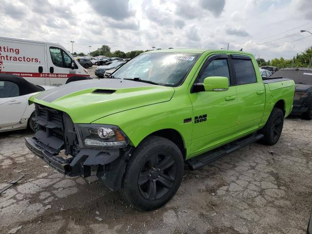 1C6RR7MT0HS771690 - 2017 RAM 1500 SPORT GREEN photo 1