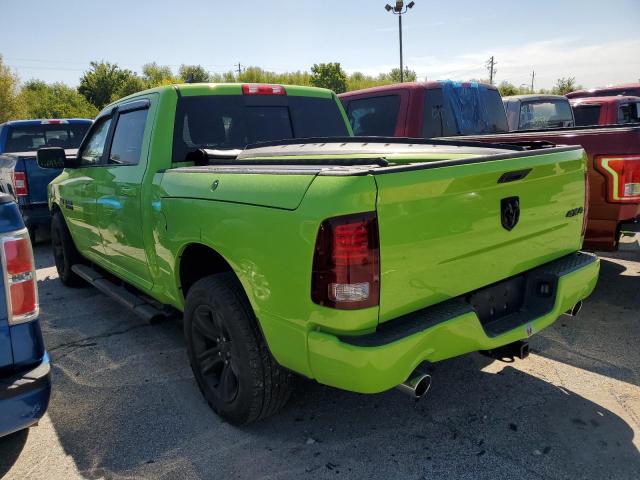 1C6RR7MT0HS771690 - 2017 RAM 1500 SPORT GREEN photo 2