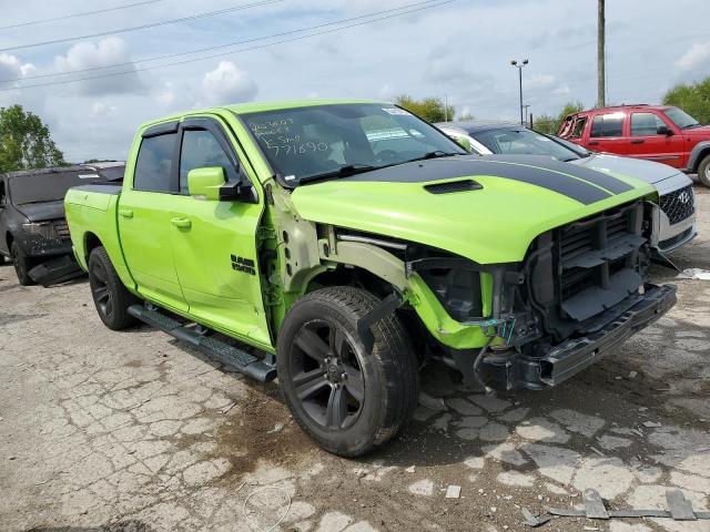 1C6RR7MT0HS771690 - 2017 RAM 1500 SPORT GREEN photo 4