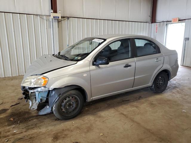 KL1TD56697B179560 - 2007 CHEVROLET AVEO BASE Серебристый фото 1