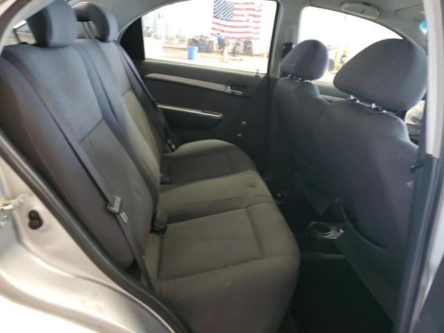 KL1TD56697B179560 - 2007 CHEVROLET AVEO BASE Серебристый фото 10