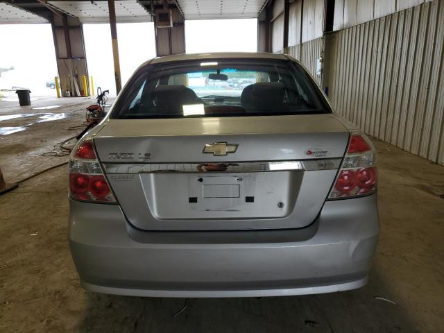 KL1TD56697B179560 - 2007 CHEVROLET AVEO BASE Серебристый фото 6