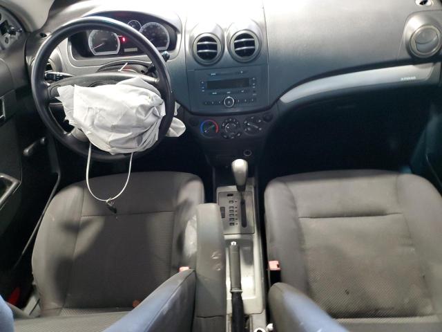 KL1TD56697B179560 - 2007 CHEVROLET AVEO BASE Серебристый фото 8