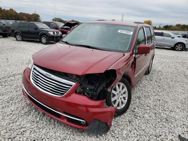 2C4RC1BG8DR631847 - 2013 CHRYSLER TOWN & COU TOURING 红色 照片 2