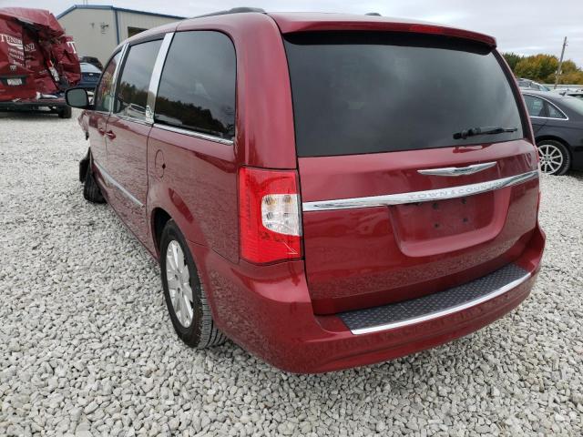 2C4RC1BG8DR631847 - 2013 CHRYSLER TOWN & COU TOURING 红色 照片 3