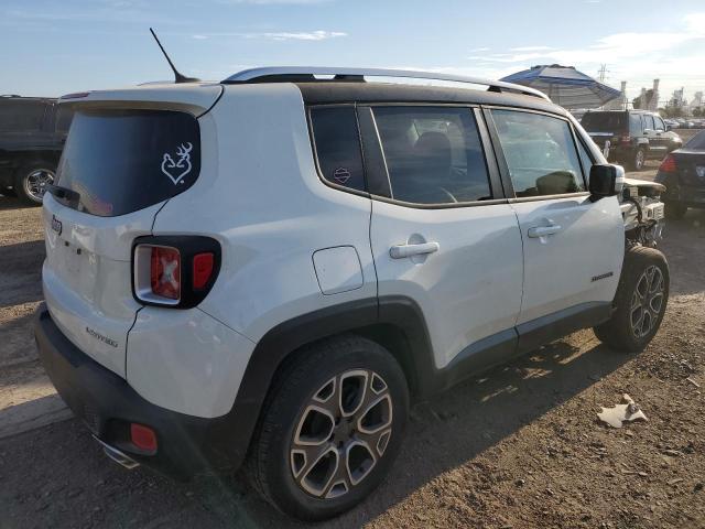 ZACCJADT0FPB70521 - 2015 JEEP RENEGADE LIMITED WHITE photo 3