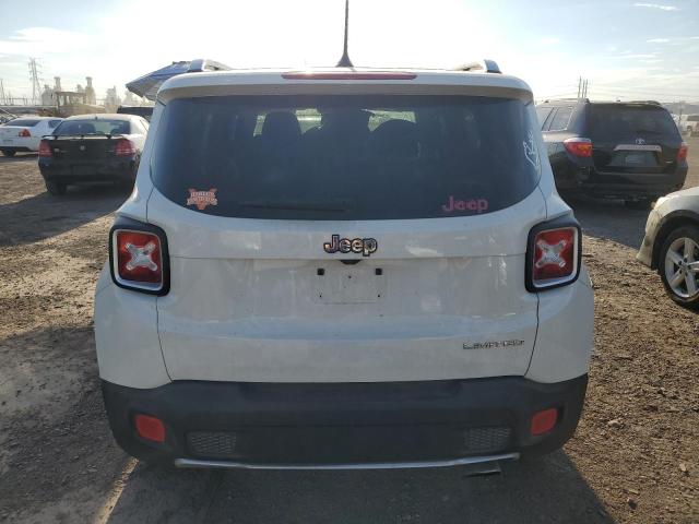 ZACCJADT0FPB70521 - 2015 JEEP RENEGADE LIMITED WHITE photo 6