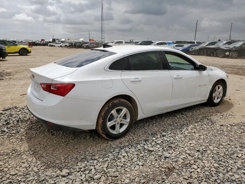 1G1ZB5ST6NF186338 - 2022 CHEVROLET MALIBU LS თეთრი ფოტო 3