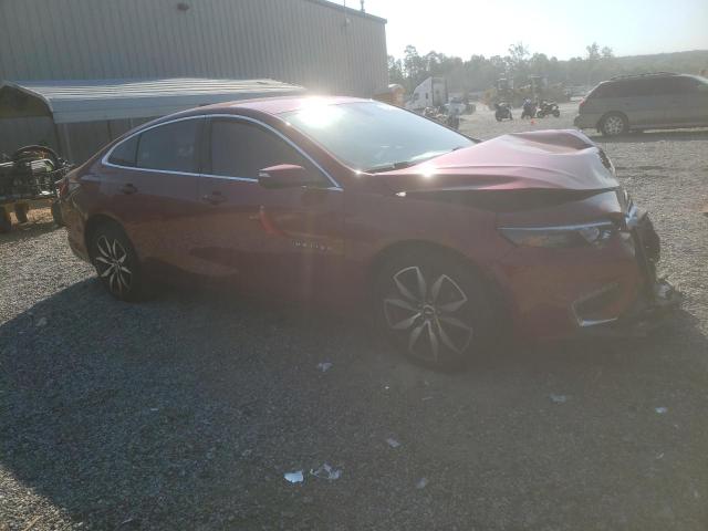 1G1ZD5ST0JF292580 - 2018 CHEVROLET MALIBU LT წითელი ფოტო 4