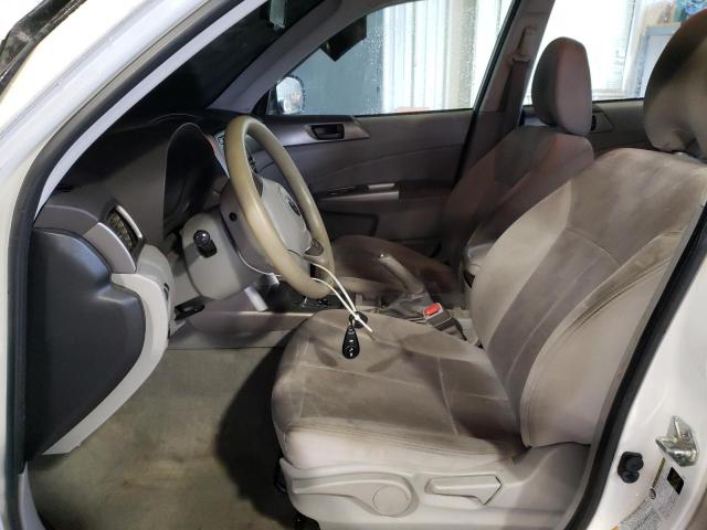 JF2SH6BC4AH804897 - 2010 SUBARU FORESTER XS Beyaz fotoğraf 7