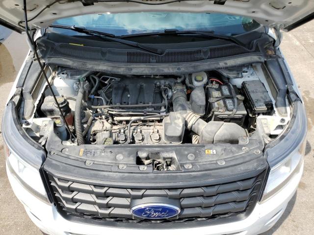 1FM5K8AR6KGA31660 - 2019 FORD EXPLORER POLICE INTERCEPTOR 白色 照片 12