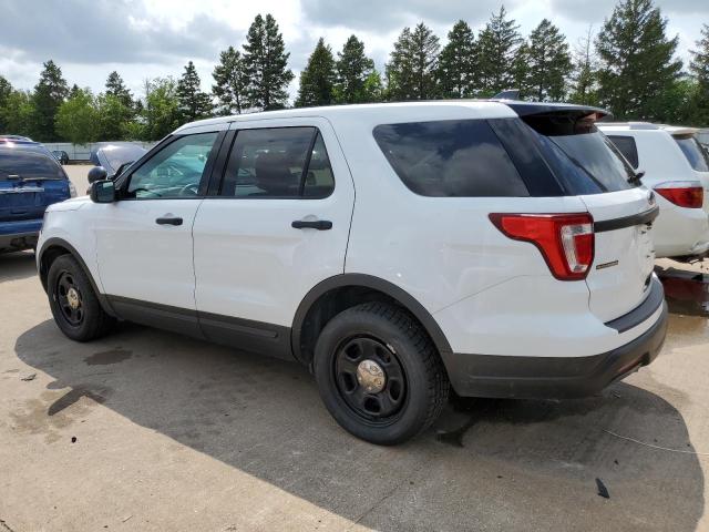 1FM5K8AR6KGA31660 - 2019 FORD EXPLORER POLICE INTERCEPTOR 白色 照片 2