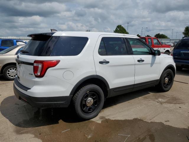 1FM5K8AR6KGA31660 - 2019 FORD EXPLORER POLICE INTERCEPTOR 白色 照片 3