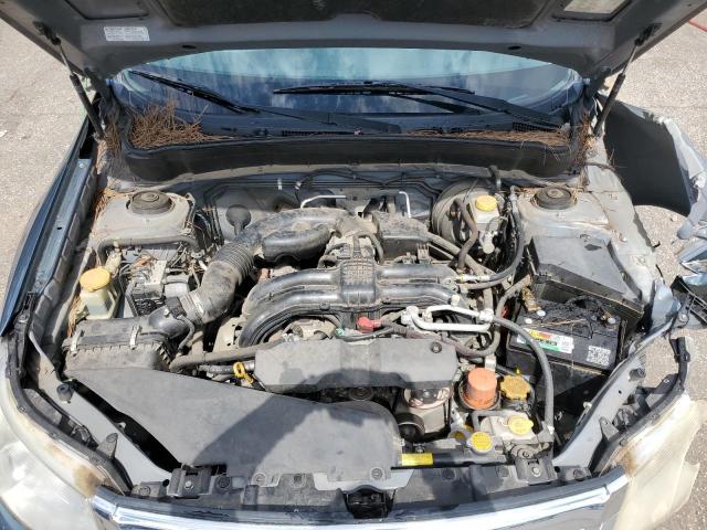 JF2SHBBC5BH745062 - 2011 SUBARU FORESTER 2.5X Бирюзовый фото 12