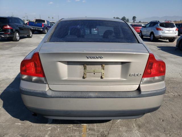 YV1RS61R312086616 - 2001 VOLVO S60 GOLD photo 6