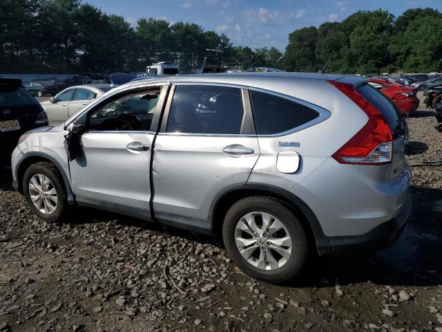 5J6RM4H54EL097125 - 2014 HONDA CR-V EX SILVER photo 2