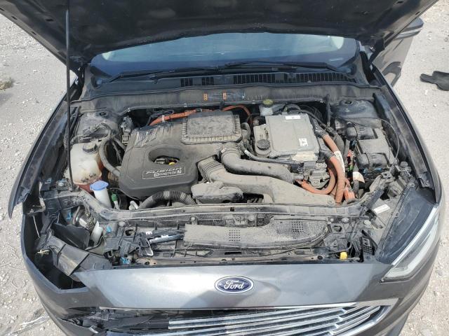 3FA6P0SU7HR209758 - 2017 FORD FUSION TITANIUM PHEV 灰色 照片 11