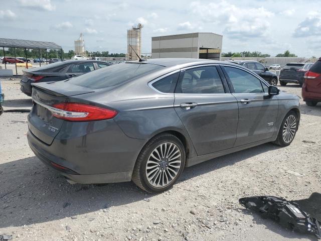 3FA6P0SU7HR209758 - 2017 FORD FUSION TITANIUM PHEV 灰色 照片 3