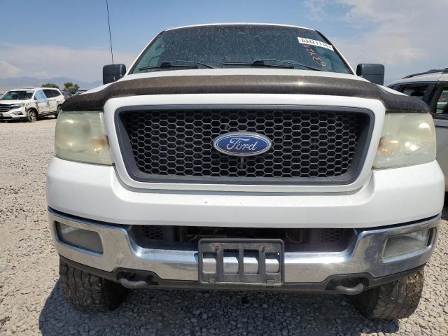 1FTPW14555KE88673 - 2005 FORD F150 SUPERCREW WHITE photo 5