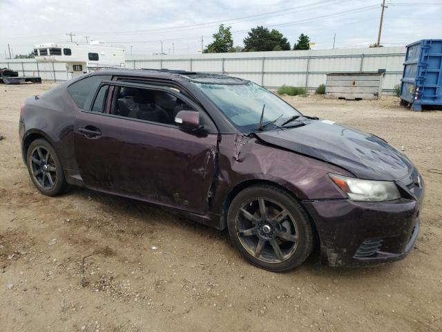 JTKJF5C75D3063312 - 2013 TOYOTA SCION TC 紫色 照片 4
