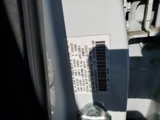 JH4CU2F60CC008884 - 2012 ACURA TSX TECH WHITE photo 12