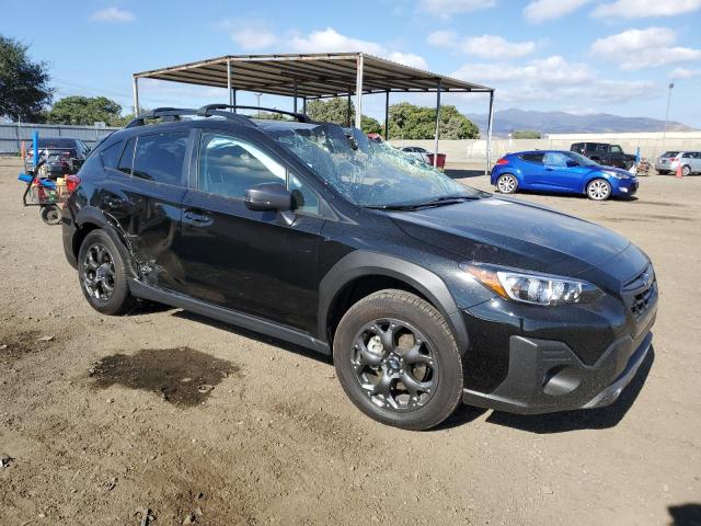 JF2GTHSC2PH235671 - 2023 SUBARU CROSSTREK SPORT BLACK photo 4