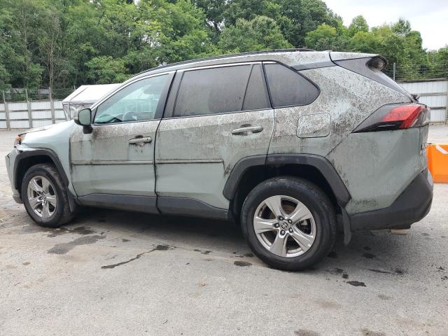 2T3P1RFV0MW154664 - 2021 TOYOTA RAV4 XLE GREEN photo 2