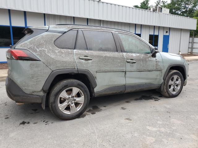 2T3P1RFV0MW154664 - 2021 TOYOTA RAV4 XLE GREEN photo 3