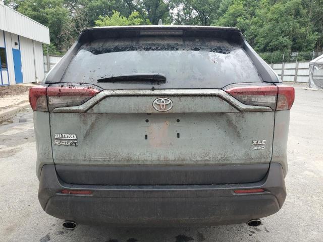 2T3P1RFV0MW154664 - 2021 TOYOTA RAV4 XLE GREEN photo 6