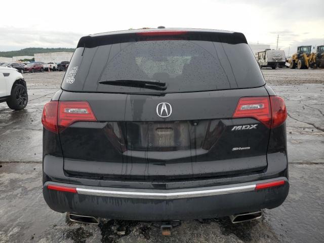 2HNYD2H82DH502694 - 2013 ACURA MDX ADVANCE BLACK photo 6