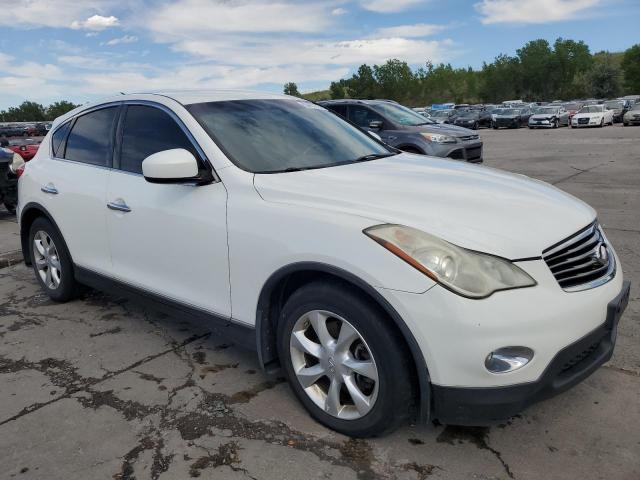 JN1AJ0HR5AM751225 - 2010 INFINITI EX35 BASE WHITE photo 4
