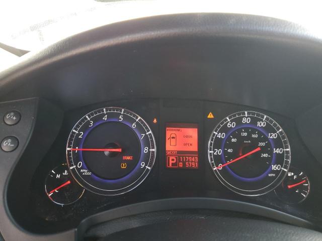 JN1AJ0HR5AM751225 - 2010 INFINITI EX35 BASE WHITE photo 9