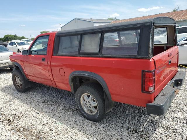 1B7GG26X5SW919390 - 1995 DODGE DAKOTA RED photo 2