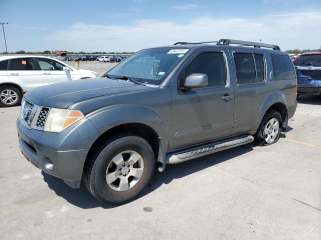 5N1AR18U35C752316 - 2005 NISSAN PATHFINDER LE GRAY photo 1