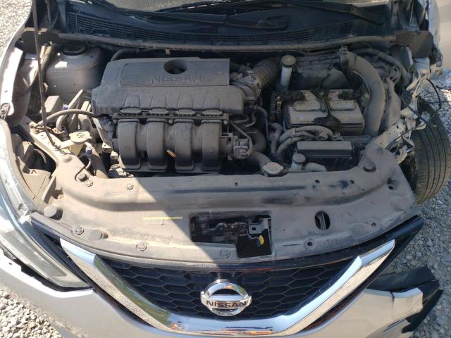 3N1AB7APXKY360147 - 2019 NISSAN SENTRA S SILVER photo 11