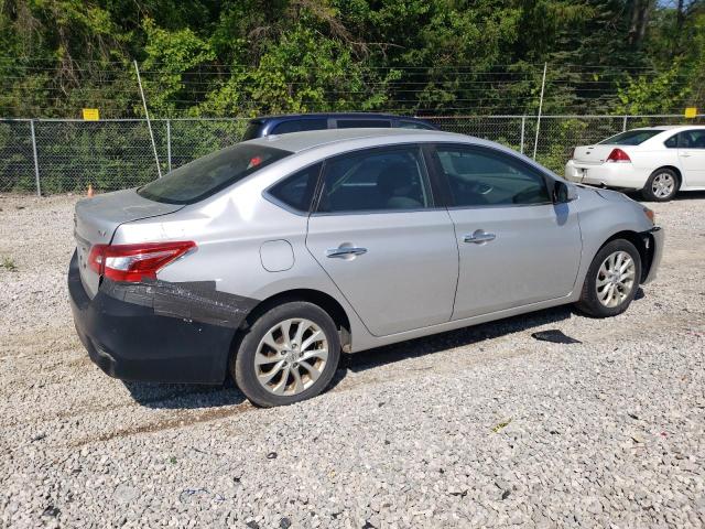 3N1AB7APXKY360147 - 2019 NISSAN SENTRA S SILVER photo 3