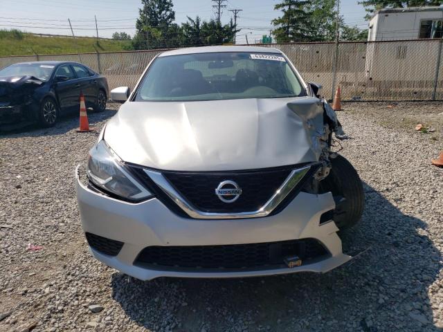 3N1AB7APXKY360147 - 2019 NISSAN SENTRA S SILVER photo 5