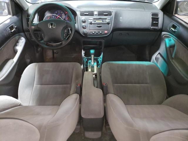 2HGES16593H605578 - 2003 HONDA CIVIC LX BLUE photo 8